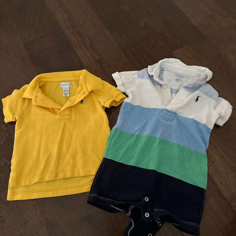 Ralph Lauren Baby polo and onesie